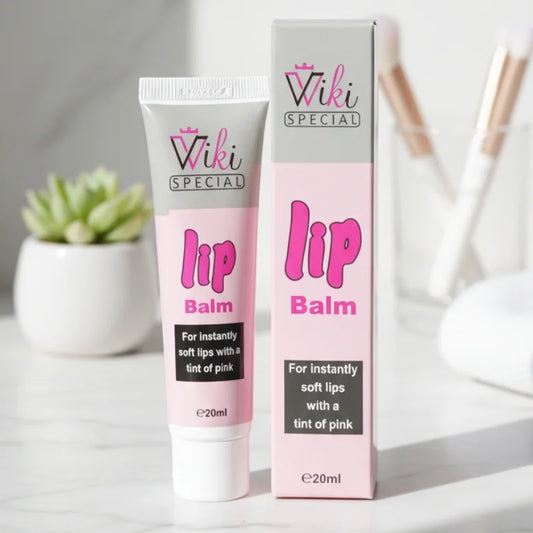 Wiki Special Pink Color Lip Balm 20ml Moisturizing Natural Tint Smooth Hydrating Formula for Soft Lips