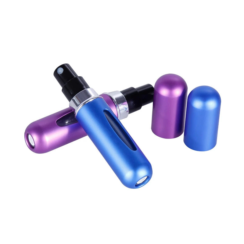 Portable Refillable Mini Perfume Atomizer | Travel-Size Spray Bottle | Random Color | 5ml
