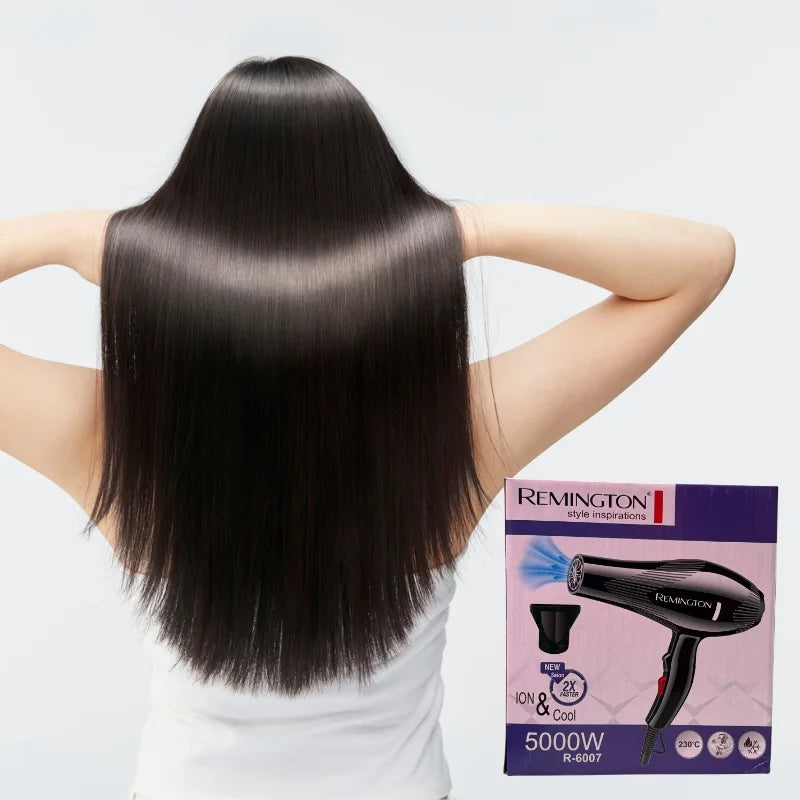Remington Hair Dryer R-6007 2X Faster ION Technology with Cool Shot and Health Breeze Mode