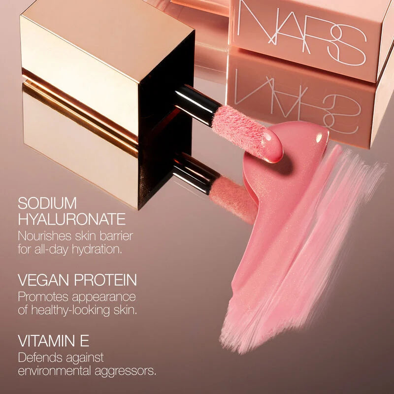 Brazen | NARS Afterglow Liquid Blush 7ml Buildable Hydrating Blush with Sodium Hyaluronate and Vegan Protein