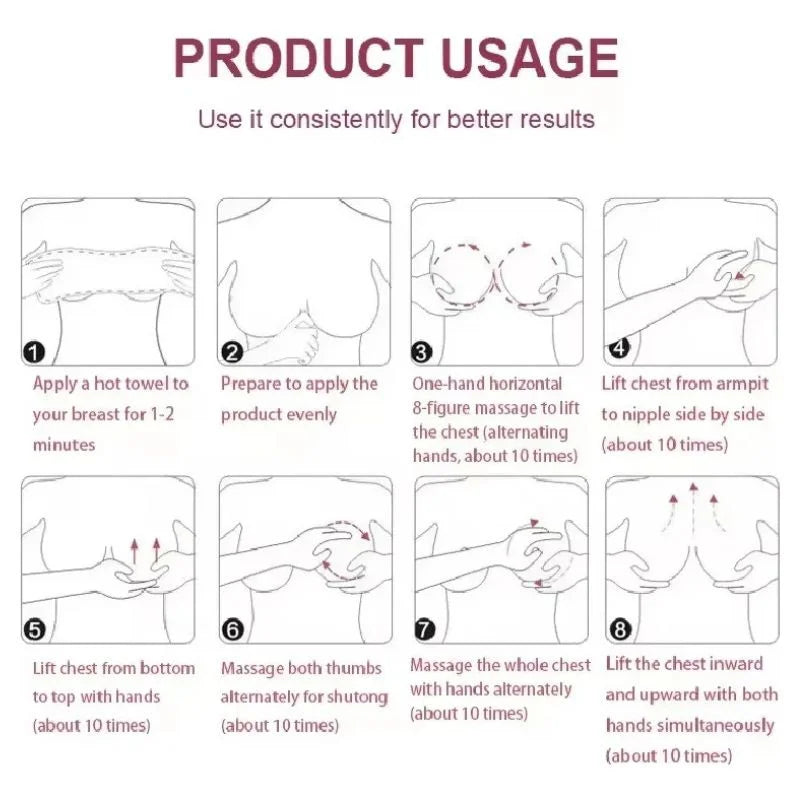 Papaya Breast Enlarging Cream | Firming & Lifting Formula with Natural Papaya Extract